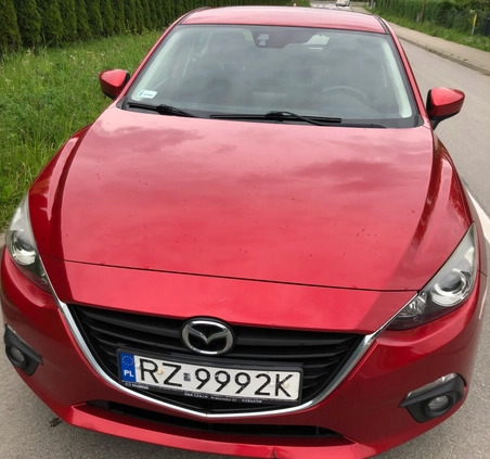Mazda 3 cena 37500 przebieg: 225000, rok produkcji 2014 z Rzeszów małe 254